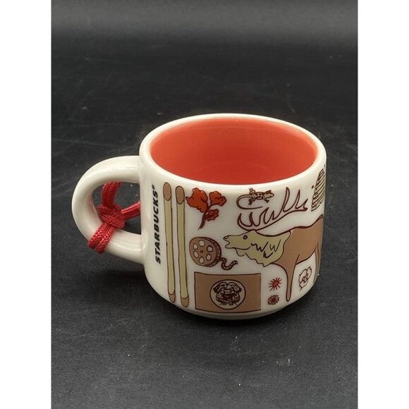 UTAH Starbucks Been There Series Coffee Ornament Demitasse Mini 2019 - Picture 9 of 9